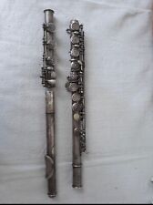 Super Rare Old Silver Rittershausen flute, usado comprar usado  Enviando para Brazil