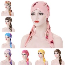 Boné feminino turbante moda quimioterapia chapéu muçulmano acessórios femininos 1 peça, usado comprar usado  Enviando para Brazil