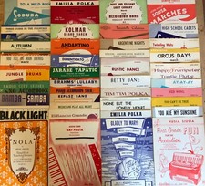 Pcs accordion sheet for sale  Cincinnati