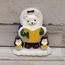 Ímã de geladeira vintage Cook's Club urso pinguins carolers inverno comprar usado  Enviando para Brazil