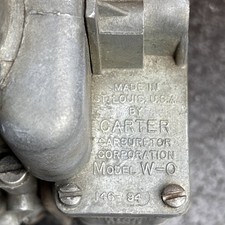 Nos carter carburetor for sale  NOTTINGHAM