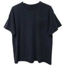 Camiseta masculina quadrada punk rock skate punk rock desbotada preta desbotada G/XL vintage meados dos anos 90 comprar usado  Enviando para Brazil