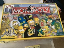 Simpsons edition monopoly for sale  HEREFORD