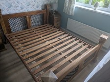 Kingsize bed frame for sale  TELFORD
