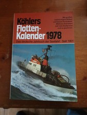 Köhlers flottenkalender 1978 gebraucht kaufen  Zetel