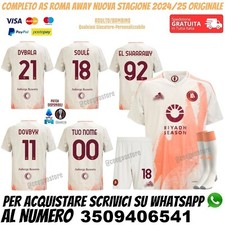 Maglia roma trasferta usato  Pievepelago