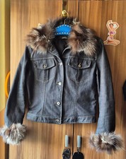 Jeansjacke damen schwarz gebraucht kaufen  Berlin