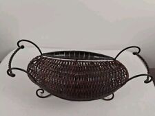 Wicker vintage basket for sale  Oak Hill