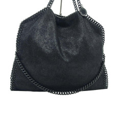 Bolsa tote feminina Stella McCartney preta couro ecológico camurça foldover 2 vias comprar usado Bolsa tote feminina Stella McCartney preta couro ecológico camurça foldover 2 vias comprar usado  Enviando para Brazil