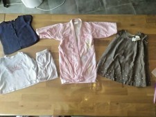 Lot vêtements fille d'occasion  Burie