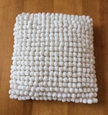 Weißes couchkissen dekokissen gebraucht kaufen  Hückelhoven