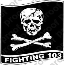 Sticker usn 103 for sale  Fort Lauderdale