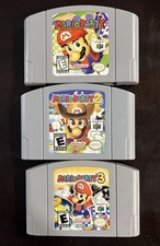 Nintendo 64 N64 - Mario Party 1 & 2 & 3 - Apenas carrinhos autênticos testados muito bons comprar usado  Enviando para Brazil