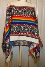Vintage colorful fringed for sale  Fredericksburg