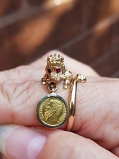 14k gold poodle for sale  LONDON