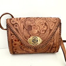 Vintage tooled leather for sale  Cherry Valley