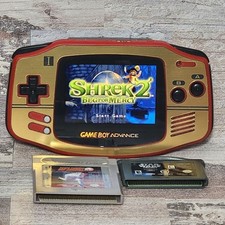 Nintendo Game Boy Advance GBA Famicom Style portátil IPS retroiluminado ouro vermelho comprar usado Nintendo Game Boy Advance GBA Famicom Style portátil IPS retroiluminado ouro vermelho comprar usado  Enviando para Brazil
