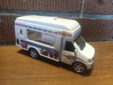 Caminhão de sorvete Kinsfun Softy modelo fundido food truck van de ação pull back comprar usado  Enviando para Brazil