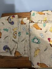 Chicken kitchen curtains for sale  Imperial