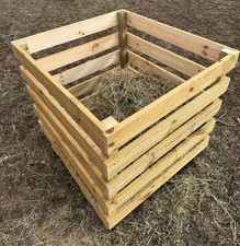 Wooden horse feed for sale  HALSTEAD