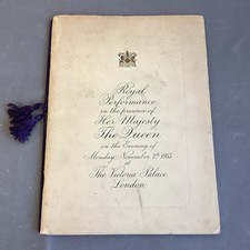 royal performances programmes for sale royal performances programmes for sale ASHTON-UNDER-LYNE