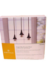 Mini luzes pendentes Portfolio 3 luzes bronze polido a óleo novo na caixa comprar usado  Enviando para Brazil