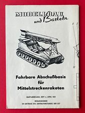 Modellbau basteln bauplan gebraucht kaufen  Dresden