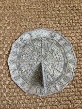 Metal sundial zodiac for sale  Danville