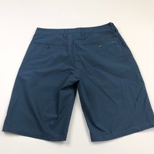 Shorts Hurley Phantom 29 (adequado para 30W) poliéster híbrido terra água 10" azul comprar usado  Enviando para Brazil
