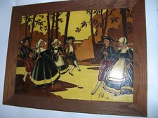 Pyrogravure danse bretagne d'occasion  Strasbourg-