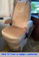 Capas de assento de veludo agradáveis para motorhome trailer campista serve para Coachmen Mirada2012-2014 comprar usado  Enviando para Brazil