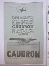 Pub caudron phalene d'occasion  Yport