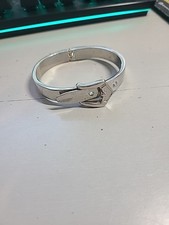 Silver tone belt for sale  Centreville