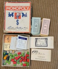 Vintage 1936 monopoly for sale  Clovis