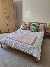 Ikea double bed for sale  LARGS