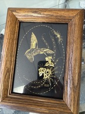 Gold etched hummingbird for sale  Kerrville