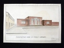 Public library 1947 for sale  HYTHE