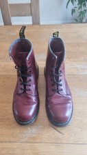 Martens boots cherry for sale  SUTTON