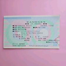 Ramones concert ticket for sale  LONDON