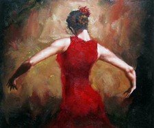 Danseuse flamenco tableau d'occasion Danseuse flamenco tableau d'occasion  Toulon-