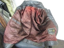 Vintage leather burton for sale  HALIFAX