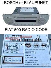 Fiat 500 radio d'occasion  Expédié en Belgium