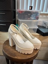 Gdgydh white platform for sale  Glendale