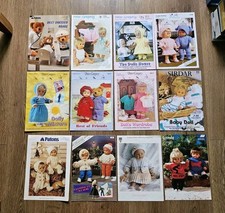 Knitting patterns dolls for sale  BIRMINGHAM
