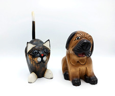 Holzskulpturen figuren katze gebraucht kaufen  Laupheim