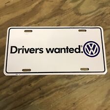 Drivers wanted volkswagen for sale  Campbellsville