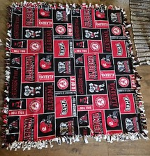 ALABAMA MARÉ CARMESIM COBERTOR DE LÃ FEITO À MÃO DOIS TRAVESSEIROS COMBINANDO 46" X 52"😁😆 comprar usado  Enviando para Brazil