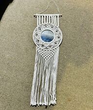 Inch macrame mirror for sale  East Rochester