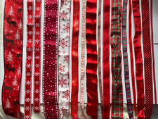 Christmas ribbon bundle for sale  SUDBURY