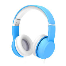 Auriculares con cable iClever para niños diadema de metal ajustable 94dB límite de volumen segunda mano  Embacar hacia Mexico